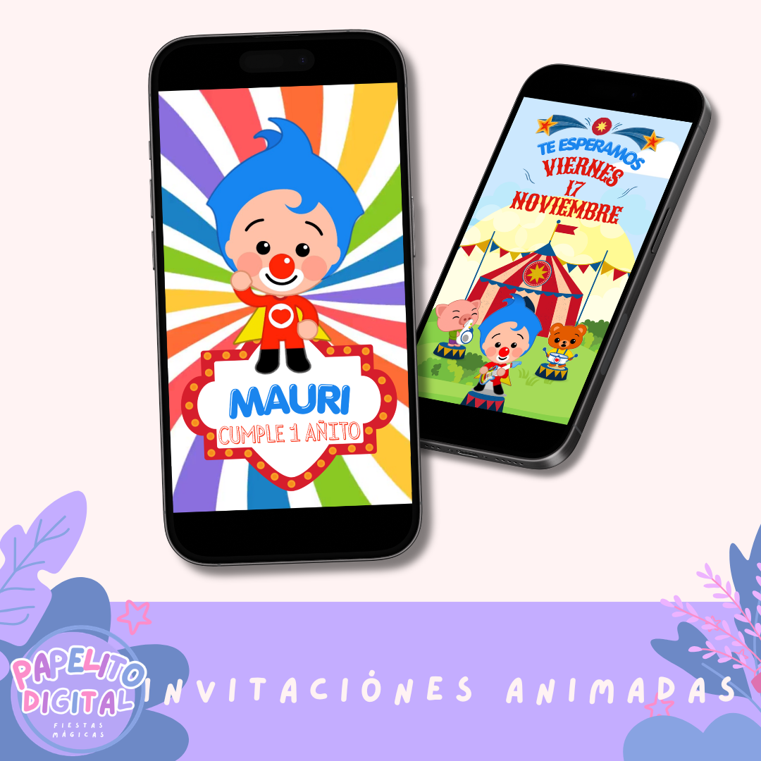 Ejemplo de Invitación Animada